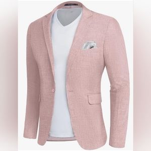 MAGE MALE Men's Slim Fit Blazer Jacket for Dinner Wedding Prom Size 3X